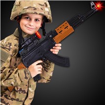 LED AK7744B Toy Rifle